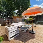 Jeane-rose, Maison En Bois Avec Piscine Andernos-les-Bains