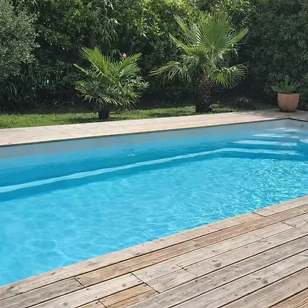 Jeane-rose, Maison En Bois Avec Piscine * Andernos-les-Bains